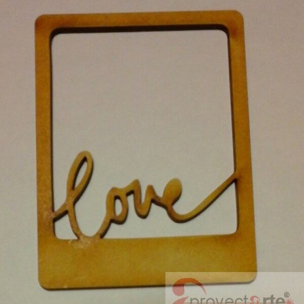 Cuadro con love calado