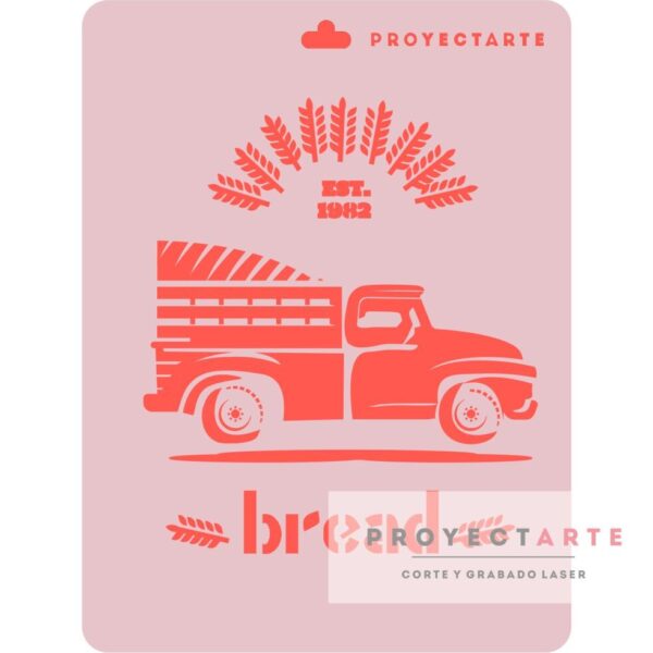 Stencil Bread