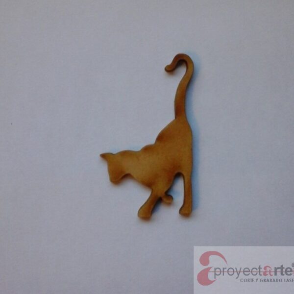 silueta gatito