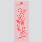 Stencil rama arabesco chico