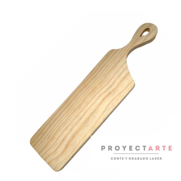 Tabla picada grande agarre curvo