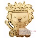 Lámpara León indio LED