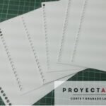 Hojas de álbum chico