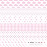 Colección papeles -Rosados-