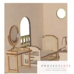 Juego dormitorio BARBIE Casa Modelo Love